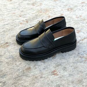 ATP Atelier Black Loafers NWT Vibram Sole Women’s Sz 5